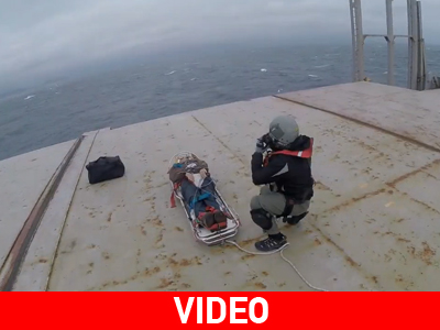 Καρέ-καρέ η αεροδιακομιδή ασθενούς από Σούπερ Πούμα